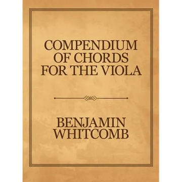 Compendium of Chords for the Viola - Paperback