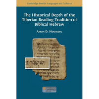 The Historical Depth of the Tiberian Reading Tradition of Biblical Hebrew - Paperback