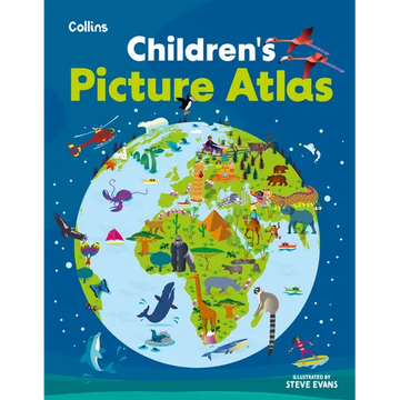Children's Picture Atlas: Ideal Way for Kids to Learn More about the World - Hardcover