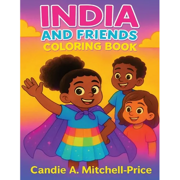 India and Friends Coloring Book - Paperback