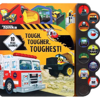 Tonka: Tough, Tougher, Toughest! - Board Book