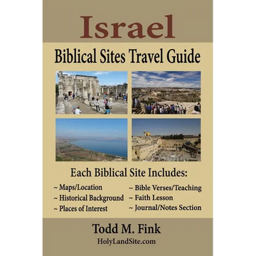 Israel Biblical Sites Travel Guide - Paperback