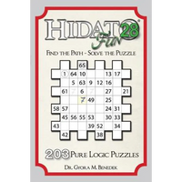 Hidato fun 28: 203 New Logic Puzzles - Paperback