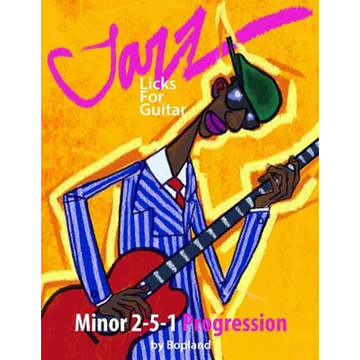 Jazz Licks For Guitar: Minor 2-5-1 - Paperback