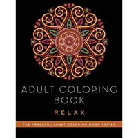 Adult Coloring Book: Relax - Paperback
