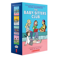 The Baby-Sitters Club #1-4 Graphic Novel Box Set - Paperback
