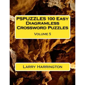 PSPUZZLES 100 Easy Diagramless Crossword Puzzles Volume 5 - Paperback
