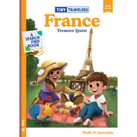 Tiny Travelers France Treasure Quest - Hardcover
