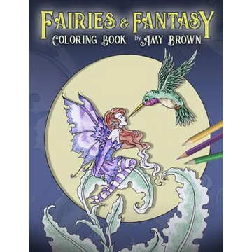 Fairies & Fantasy Coloring Book - Paperback