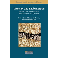 Diversity and Rabbinization: Jewish Texts and Societies between 400 and 1000 CE - Paperback