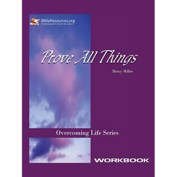 Prove All Things Workbook - Paperback