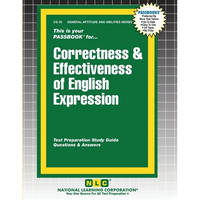 Correctness & Effectiveness of English Expression - Paperback