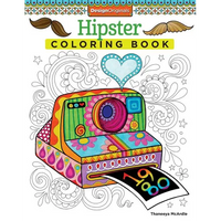 Hipster Coloring Book - Paperback