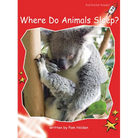 Where Do Animals Sleep? - Paperback