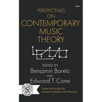 Perspectives on Contemporary Music Theory - Paperback