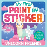 My First Paint by Sticker: Unicorn Friends - Paperback