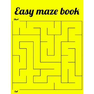 Easy maze book - Paperback