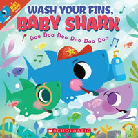 Wash Your Fins, Baby Shark (a Baby Shark Book) - Paperback