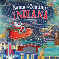 Santa Is Coming to Indiana - Hardcover