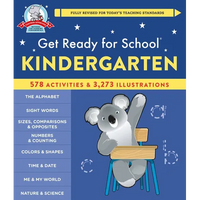 Get Ready for School: Kindergarten (Revised & Updated) - Spiral