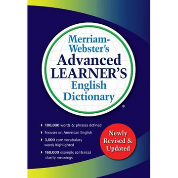 Merriam-Webster's Advanced Learner's English Dictionary - Paperback