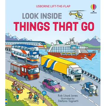 Look Inside Things That Go - Board Book