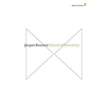 Hatred of Democracy - Paperback