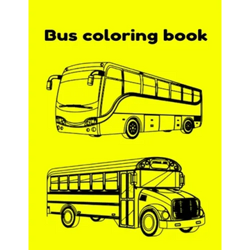 Bus coloring book - Paperback