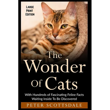 The Wonder Of Cats Large Print Edition: With Hundreds of Fascinating Feline Facts Waiting Inside To Be Discovered - Paperback