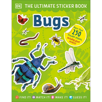 The Ultimate Sticker Book Bugs - Paperback