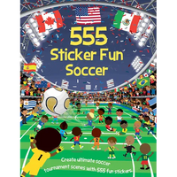 555 Sticker Fun - Soccer - Paperback
