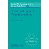 Aspects of Sobolev-Type Inequalities - Paperback