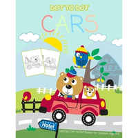 Dot to Dot Cars: 1-20 Vehicles Dot to Dot Books for Children Age 3-5 - Paperback