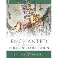 Enchanted - Magical Forests Coloring Collection - Paperback