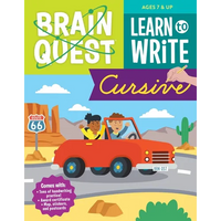 Brain Quest Learn to Write Cursive - Paperback