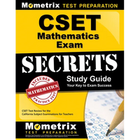 Cset Mathematics Exam Secrets Study Guide: Cset Test Review for the California Subject Examinations for Teachers - Paperback