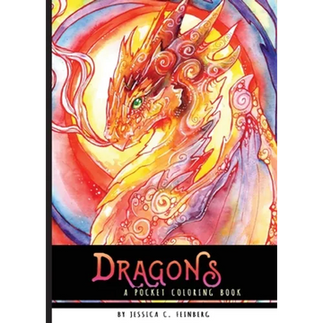 Dragons Pocket Coloring Book - Paperback