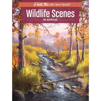 Wildlife Scenes in Acrylic - Paperback