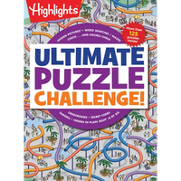 Ultimate Puzzle Challenge!: 125+ Brain Games for Kids, Mazes, Brain Teasers, Word Searches, Crossword Puzzles, Sudoku, Logic Puzzles and More, Kids Ac - Paperback