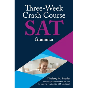 Three Week SAT Crash Course - Grammar - Paperback