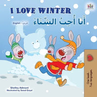I Love Winter (English Arabic Bilingual Book for Kids) - Paperback