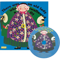 There Was an Old Lady Who Swallowed a Fly [With CD (Audio)] - Paperback