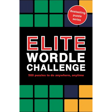 Elite Wordle Challenge: 500 Puzzles to Do Anywhere, Anytime - Paperback