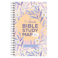 The 5-Minute Bible Study Map for Women: A Creative Journal - Spiral