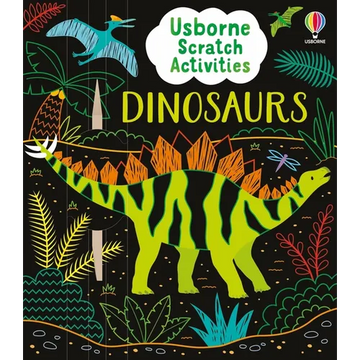 Usborne Scratch Activities Dinosaurs - Paperback