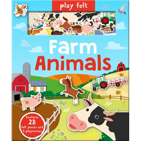 Play Felt: Farm Animals - Hardcover