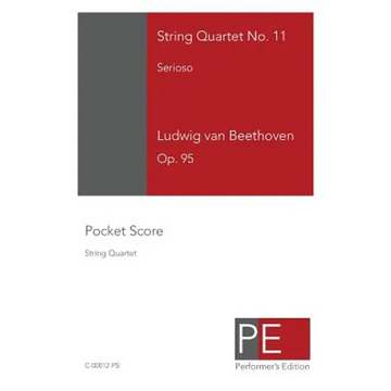 String Quartet No. 11: Serioso - Paperback