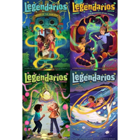 The Legendarios Mythical Collected Set: Wrath of the Rain God; The Beginning of All Things; The Child King of Uxmal; The Heron Princess - Paperback