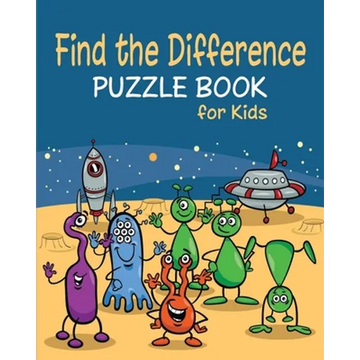 Find the Difference Puzzle Book for Kids: Spot the Differences Between Two Pictures - Paperback