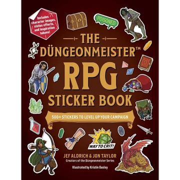 The Düngeonmeister RPG Sticker Book: 500+ Stickers to Level Up Your Campaign - Paperback